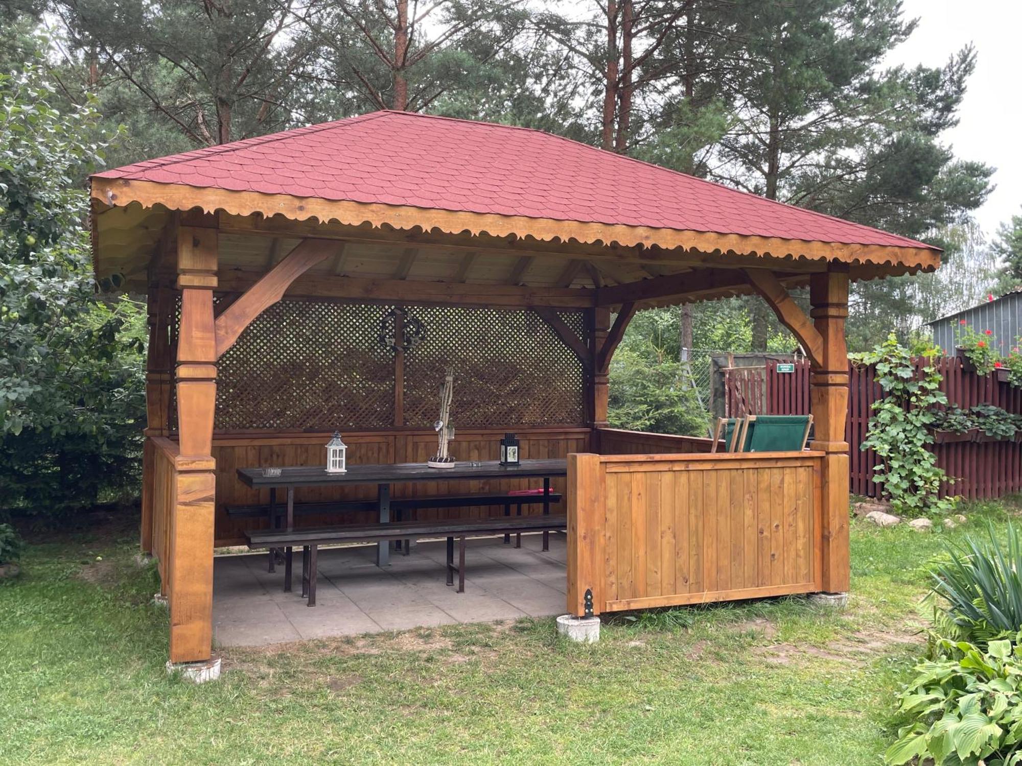 Dom Nad Jeziorem Mazury Pomost Segment 1 Kozin Kültér fotó