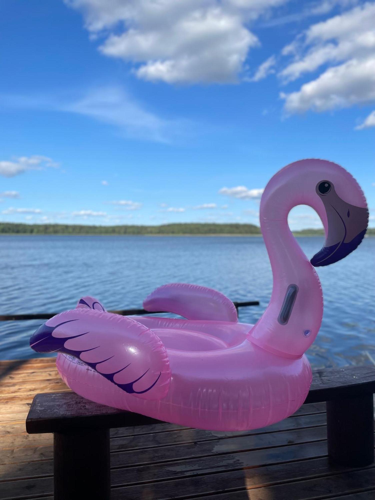 Dom Nad Jeziorem Mazury Pomost Segment 1 Kozin Kültér fotó