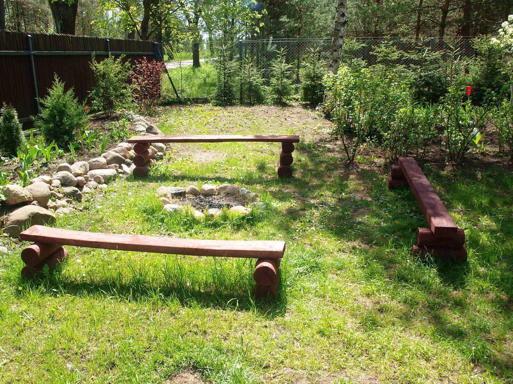 Dom Nad Jeziorem Mazury Pomost Segment 1 Kozin Szoba fotó
